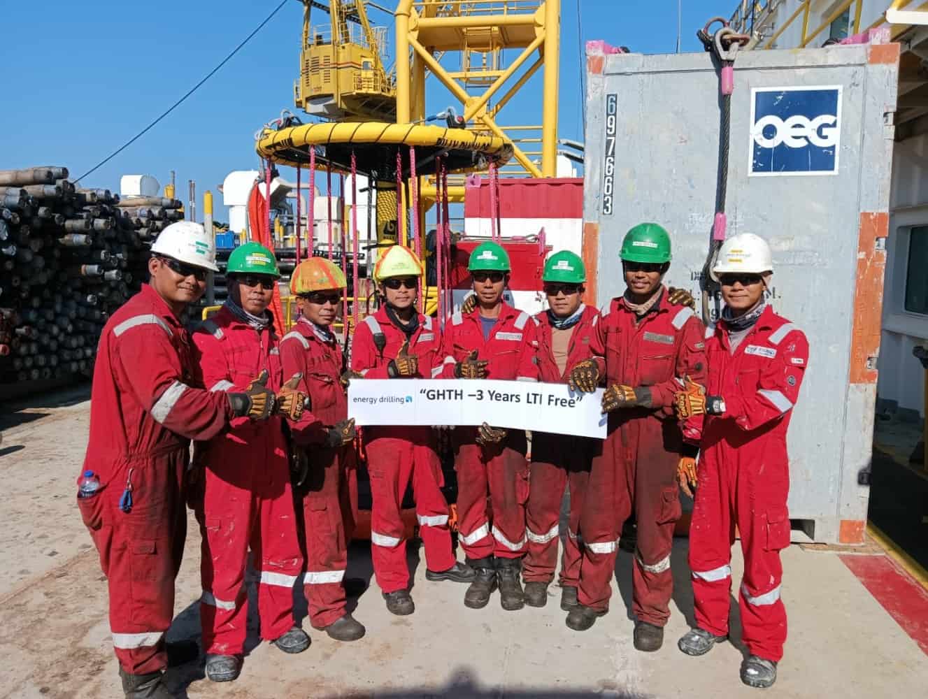 GHTH: Three Years Without Lost Time Injury - Energy Drilling